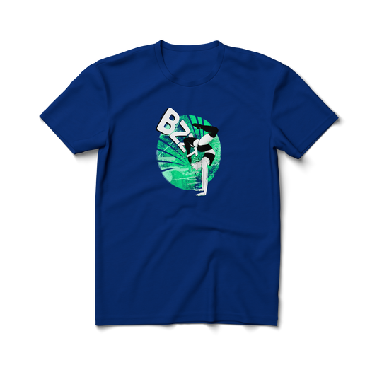 Mental Gymnastics - Aqua - Premium Unisex Crewneck T-shirt