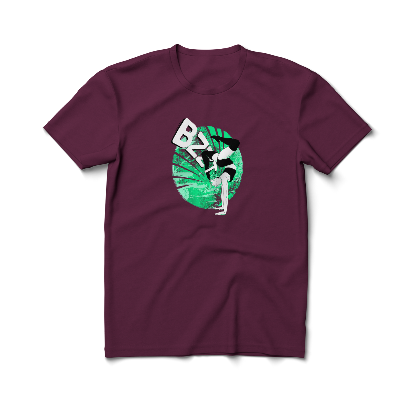 Mental Gymnastics - Aqua - Premium Unisex Crewneck T-shirt