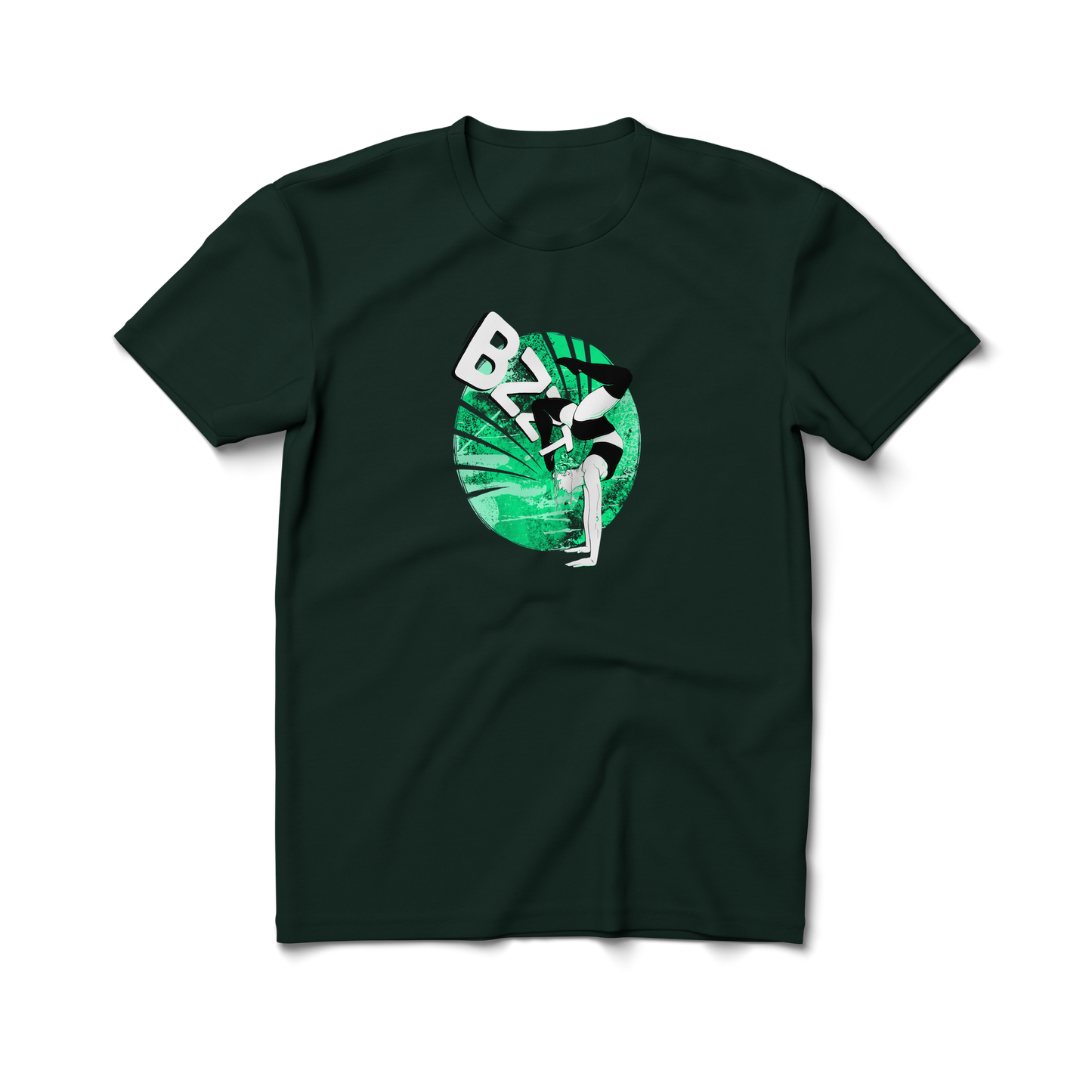 Mental Gymnastics - Aqua - Premium Unisex Crewneck T-shirt