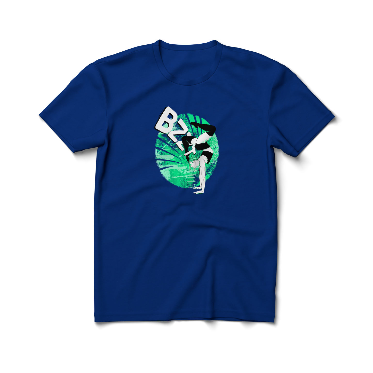 Mental Gymnastics - Aqua - Premium Unisex Crewneck T-shirt